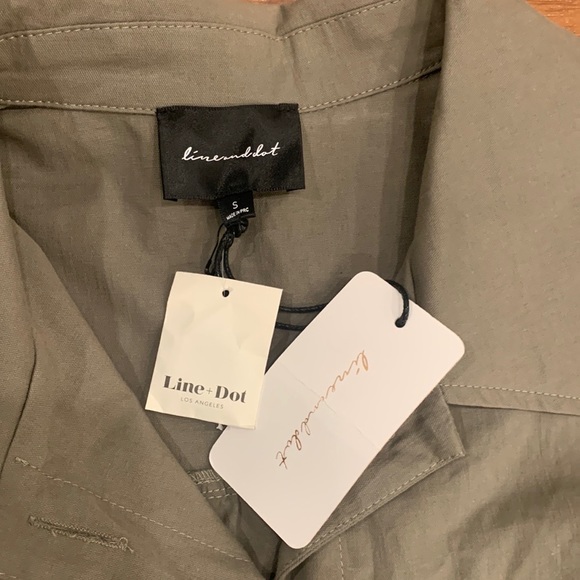 Line + Dot Gramercy Button Down Belted Dress - Picture 10 of 16